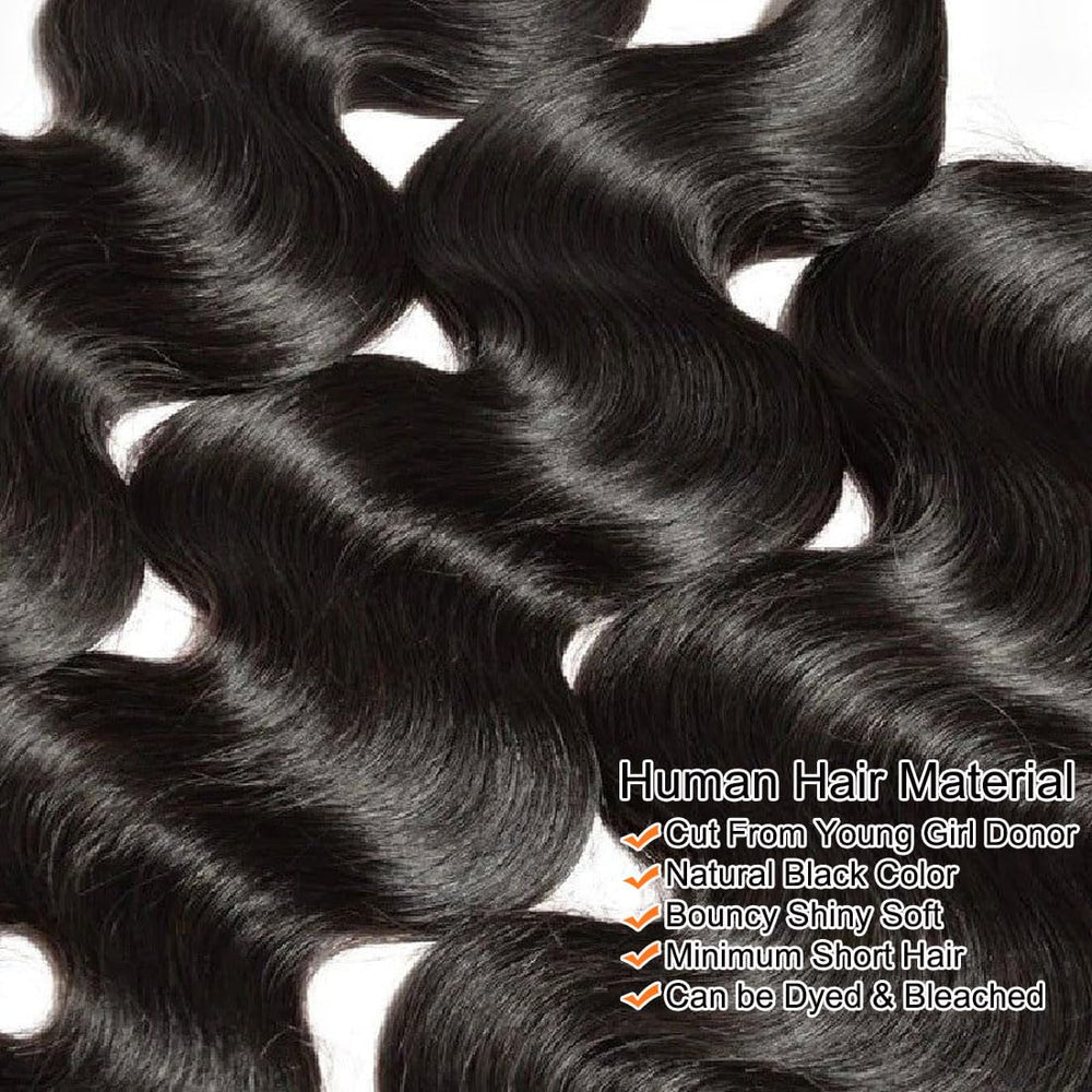 Ayolvou natural black shine bundles suit versatile styles and easy color customization.