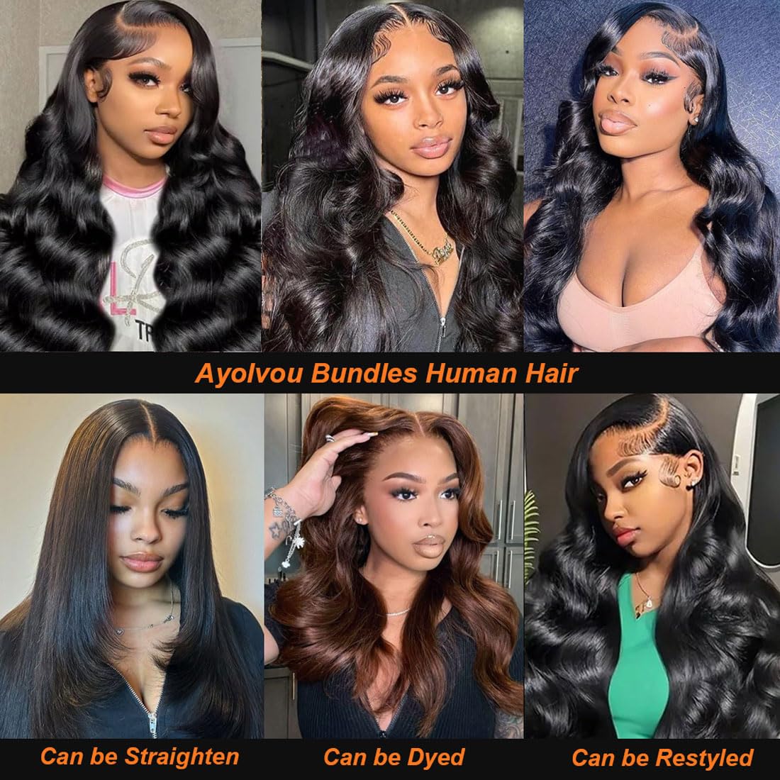 Ayolvou strong double-weft bundles reduce shedding and ensure quick installation.