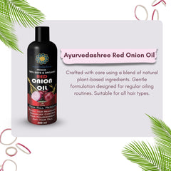AYURVEDASHREE Aceite capilar argan para nutrición profunda