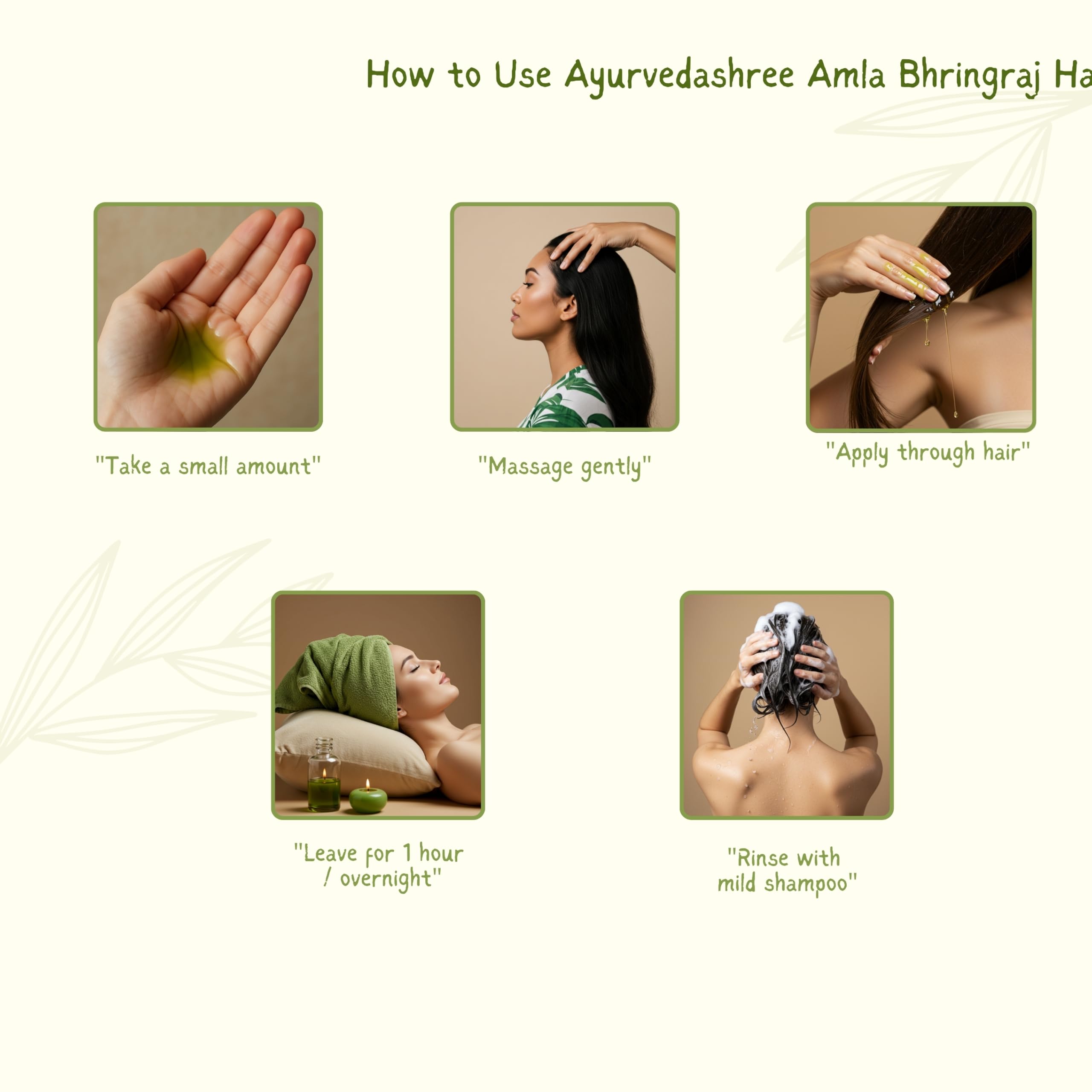 Ayurvedashree Aceite capilar Pine y Clavo para aroma vigorizante.