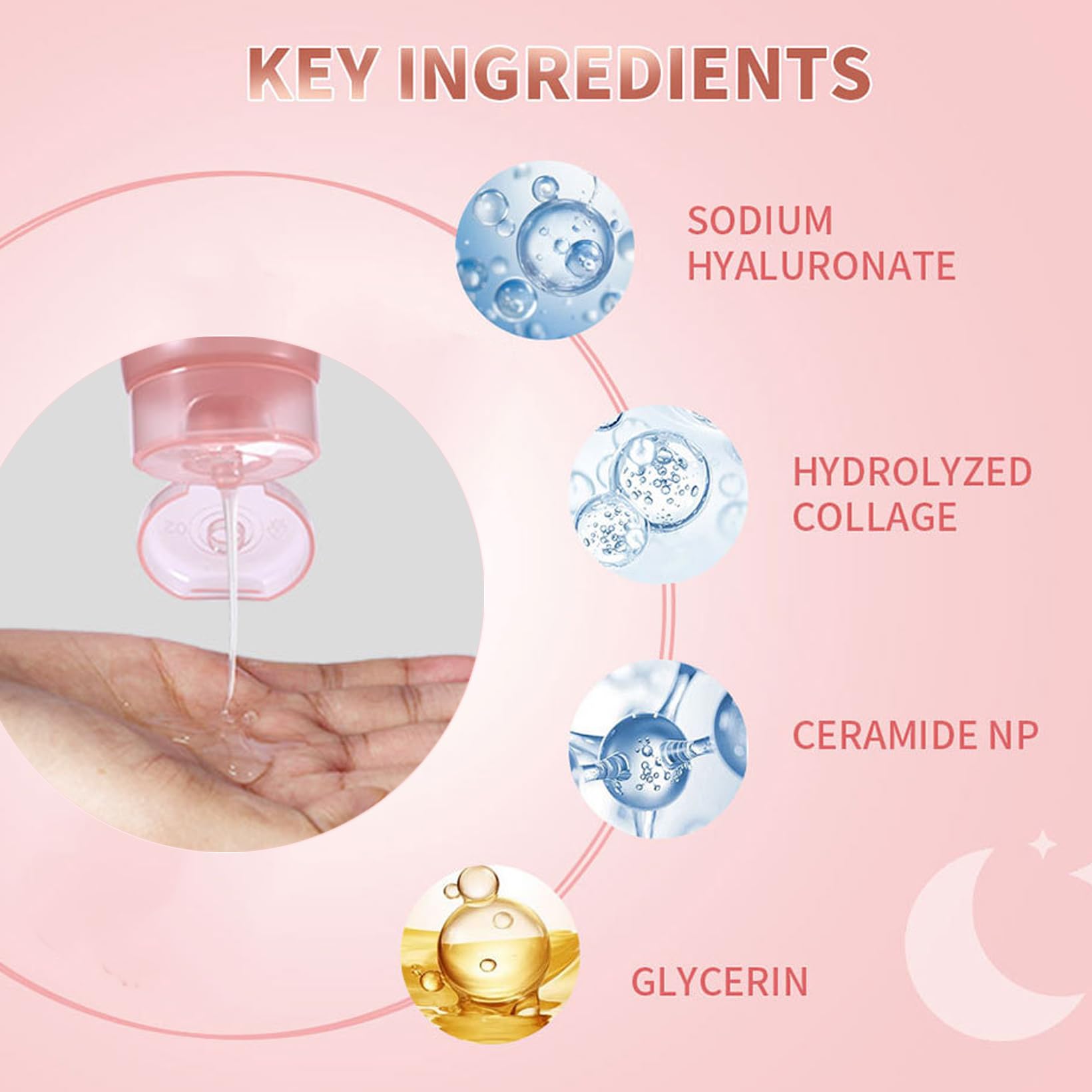 Ayzololo mascarilla desprendible con hidratación nocturna para la piel