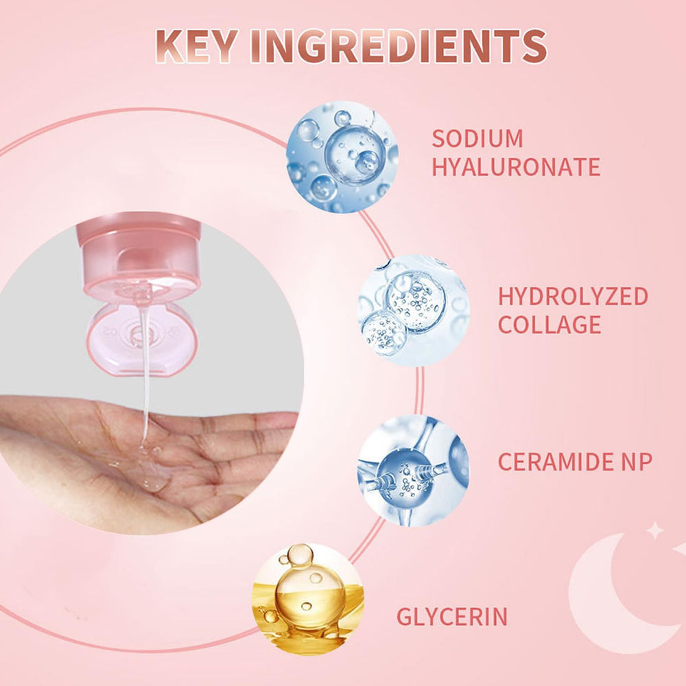 Ayzololo mascarilla desprendible con hidratación nocturna para la piel