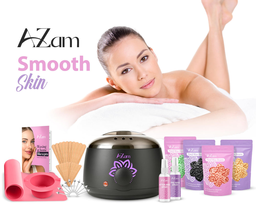 AZam sensitive-skin formula reduces irritation during home waxing