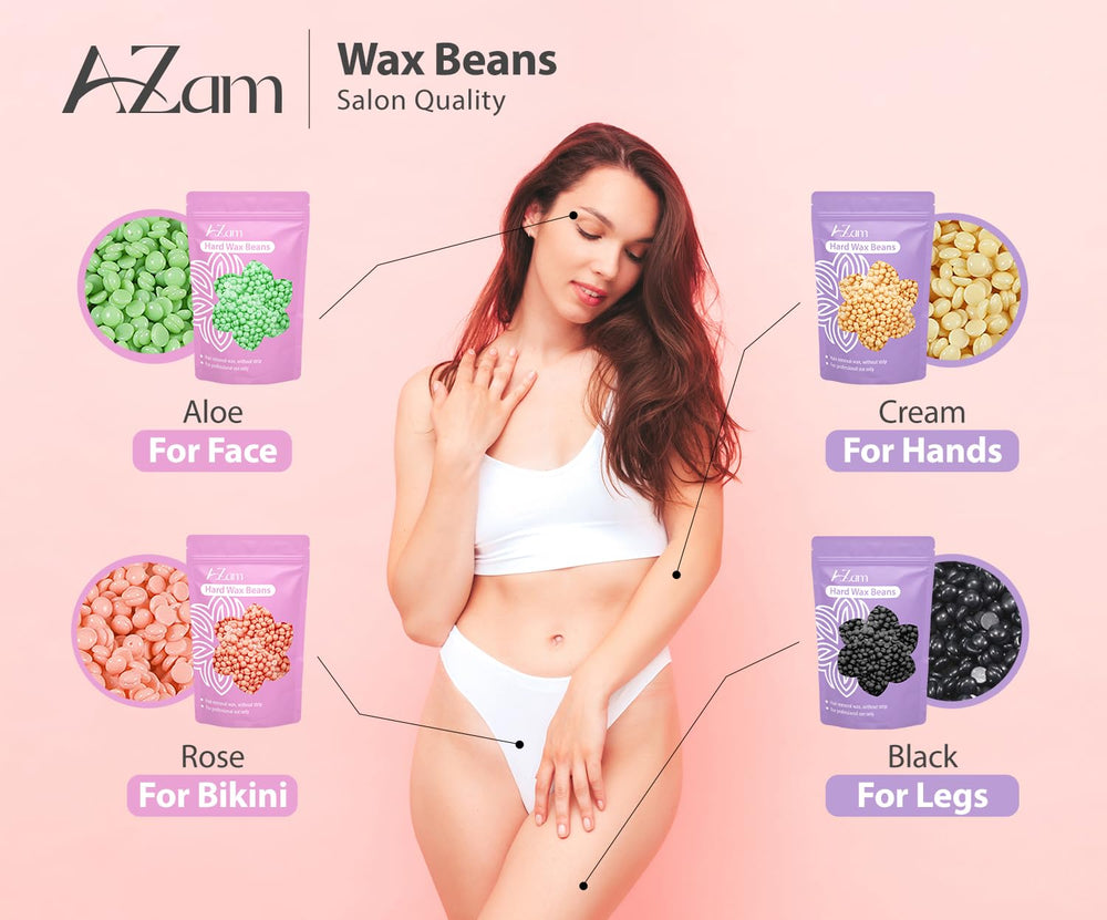 AZam silicone bowl for mess-free wax application and easy cleanup