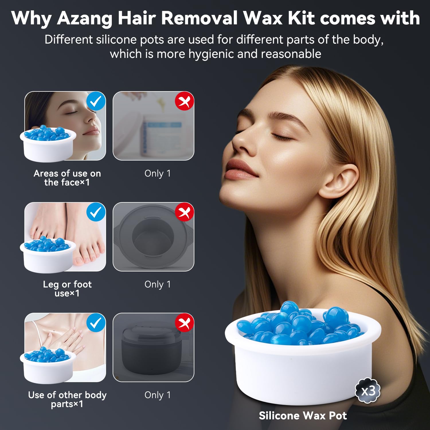 Azang wooden sticks provide precise application for small-area waxing