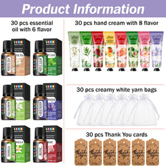 AZEN essential oil bottles show six scents for diffuser use and homemade aromatherapy projects.