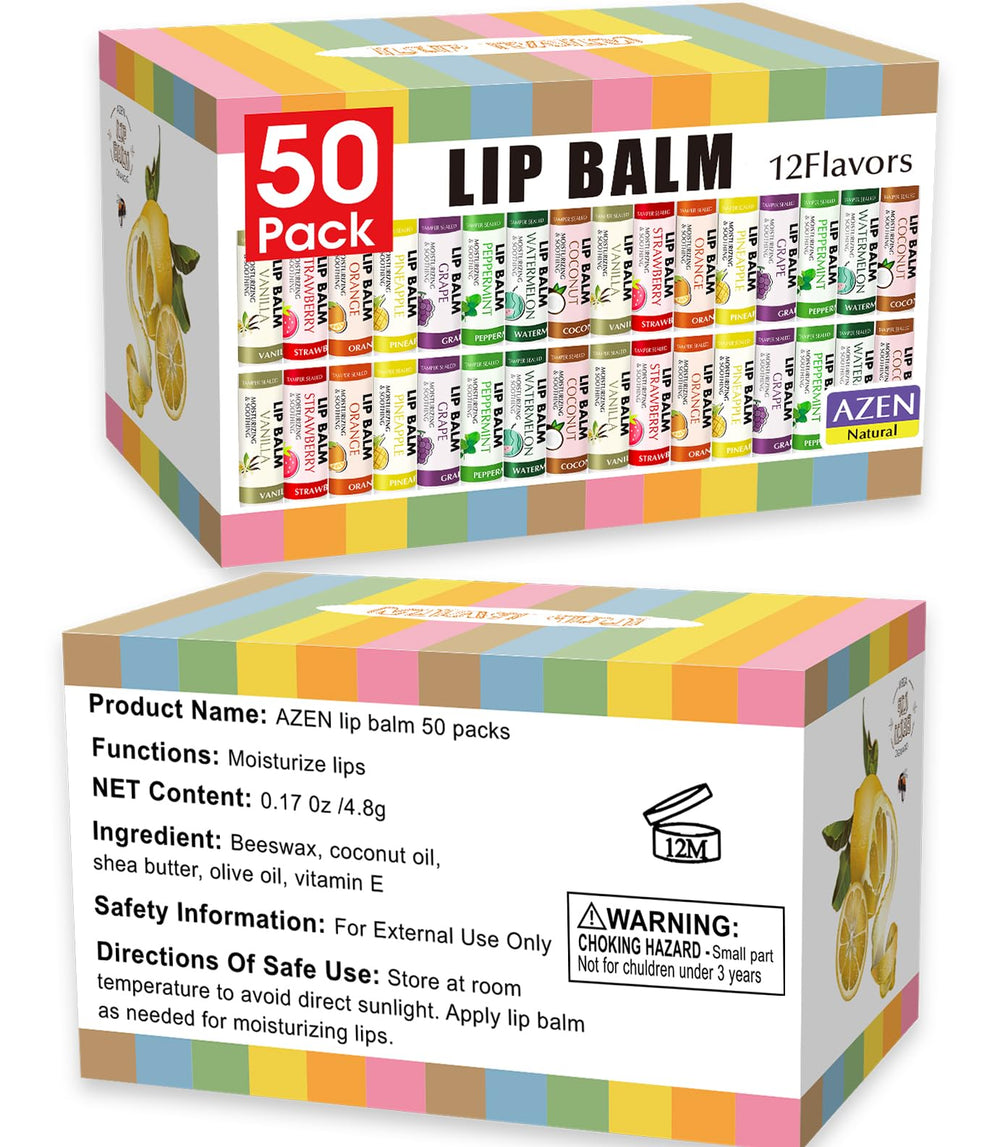AZEN balsamo labial sabor menta para alivio refrescante