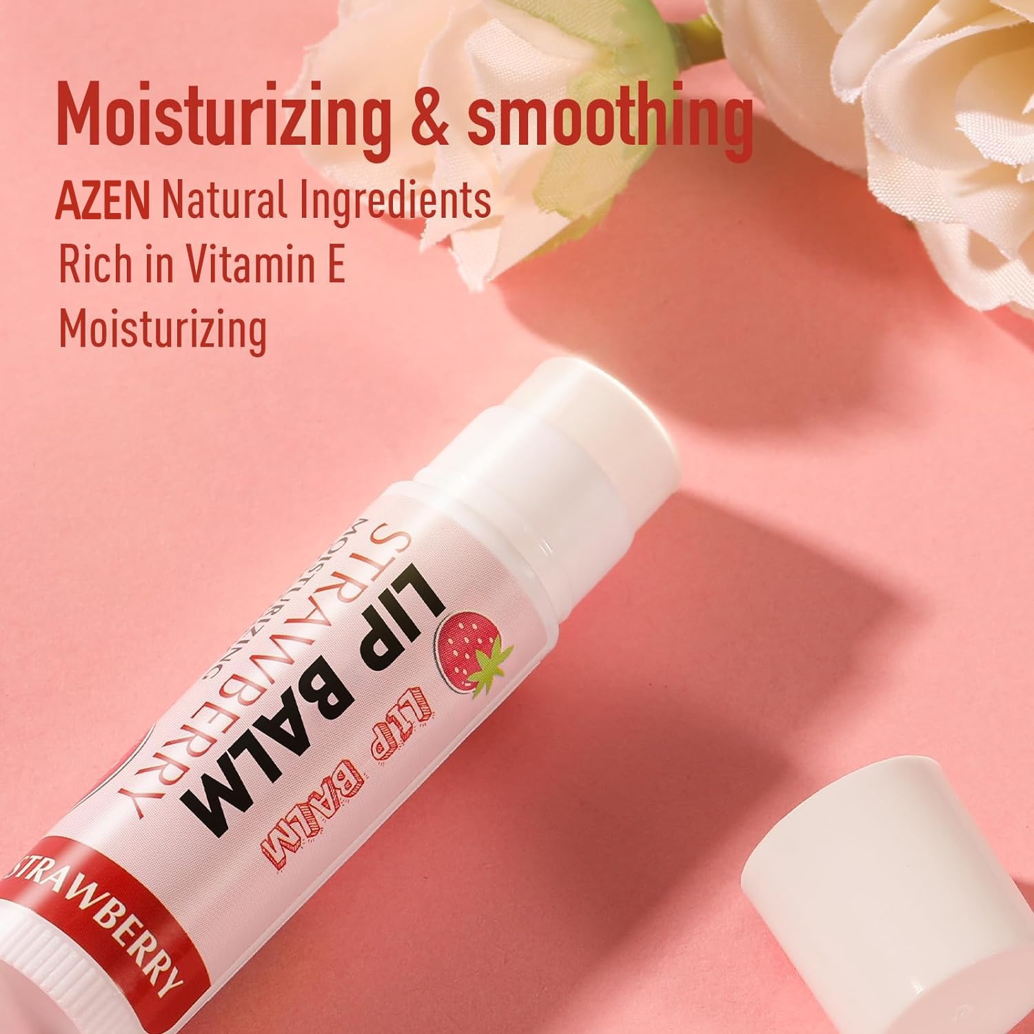 AZEN balsamo labial sabor pina para cuidado diario