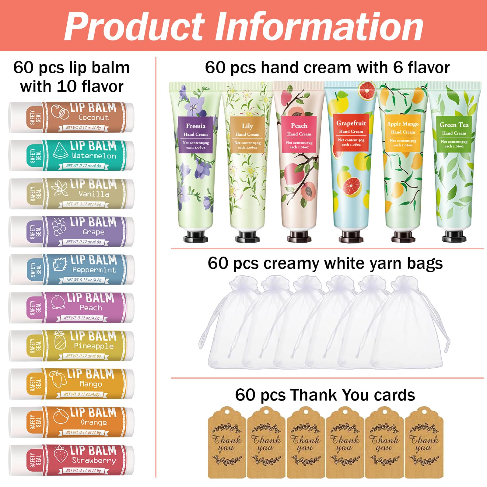 AZEN 60 hand creams in assorted scents for gifting