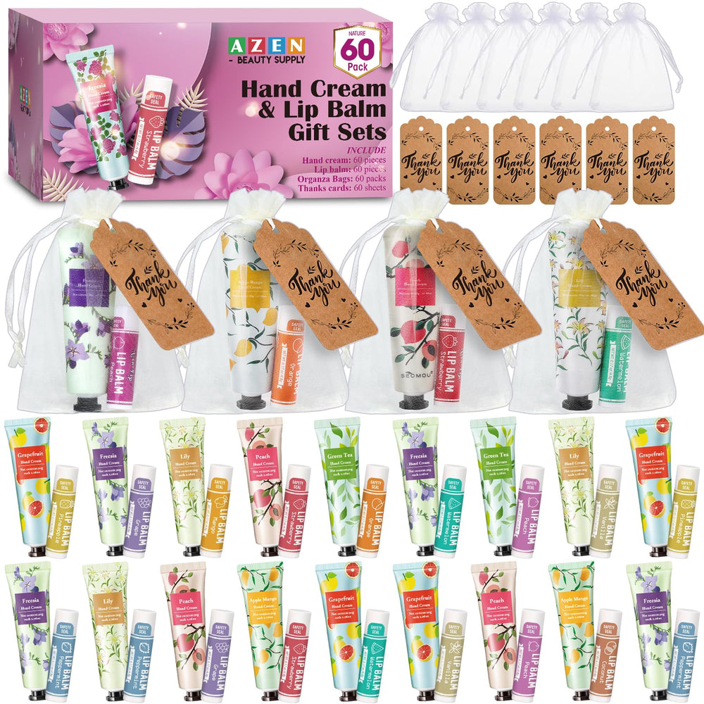 AZEN bulk gifts with organza bags for wedding favors and labels