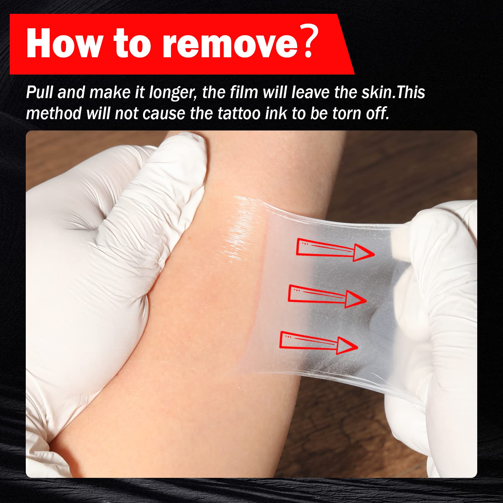 AZEN cobertura tatuaje 6x8 protege el color y reduce irritación durante el cuidado