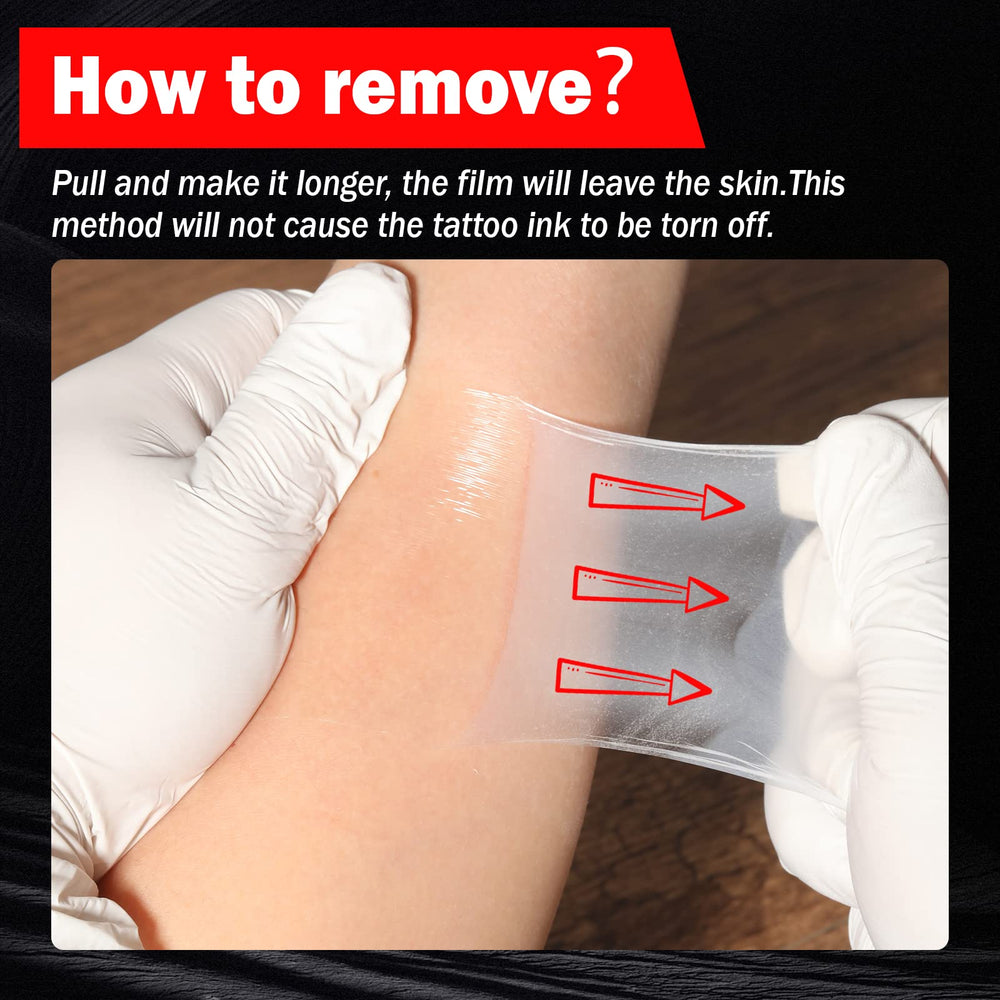 AZEN cobertura tatuaje 6x8 protege el color y reduce irritación durante el cuidado