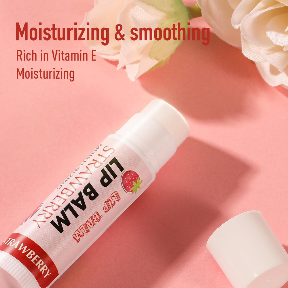 AZEN watermelon flavor lip balm with refreshing aroma and smooth lips.