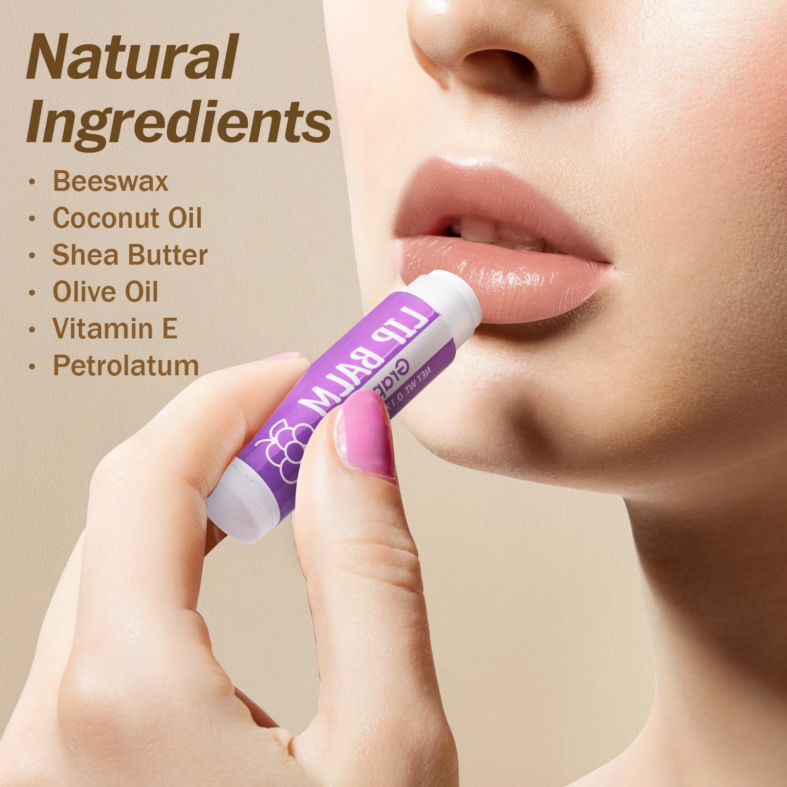 AZEN lip balm flavors vanilla to strawberry for gifting
