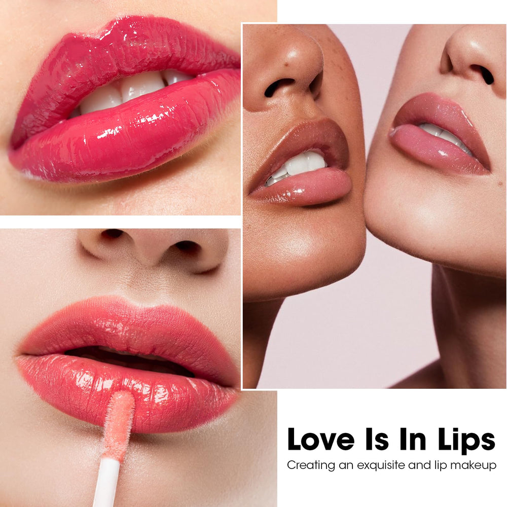 AZEN lip gloss bulk set packaging shown for gifting or personal collection.