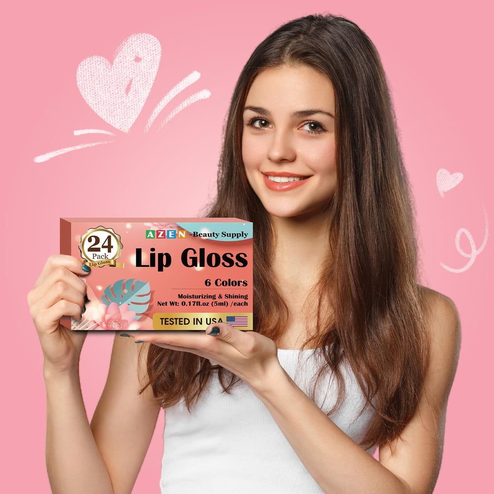 AZEN regalo ideal de brillos labiales para cualquier ocasión
