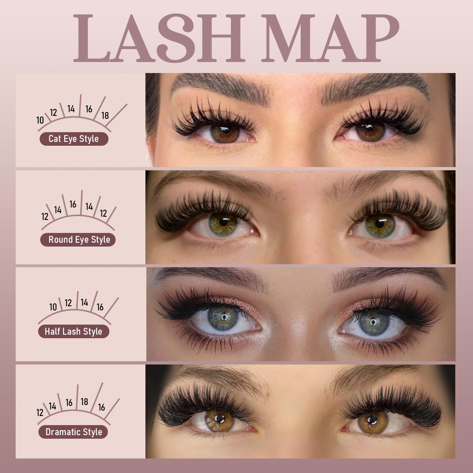 Azenlo Lightweight lashes provide comfortable wear all day.