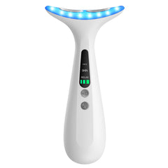 AZMAVO facial and neck massager arc-head closeup for contour care