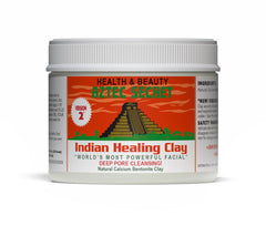 Aztec Secret arcilla curativa india 10oz: máscara facial para limpieza profunda de poros