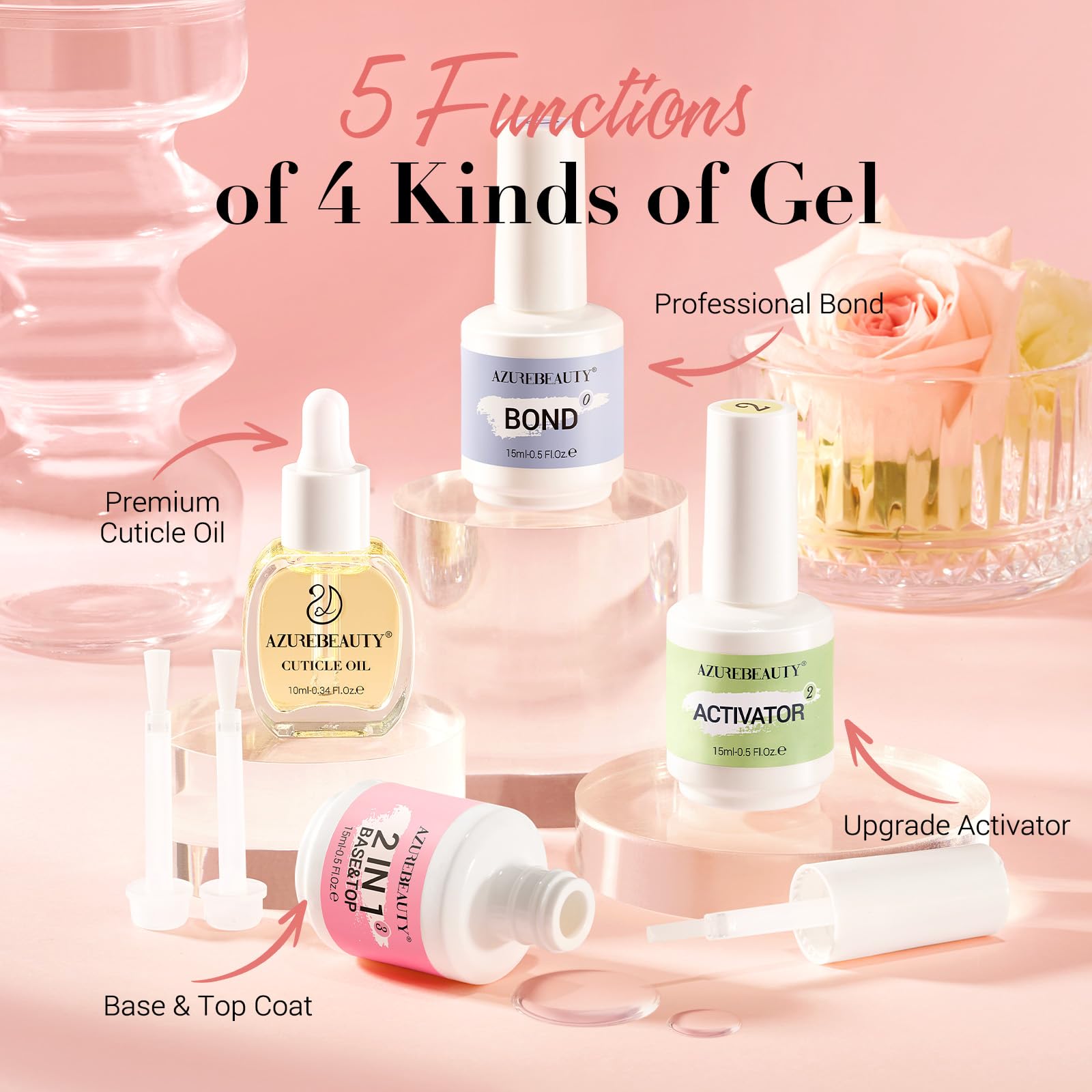 AZUREBEAUTY aceite de cutícula para cuidado diario
