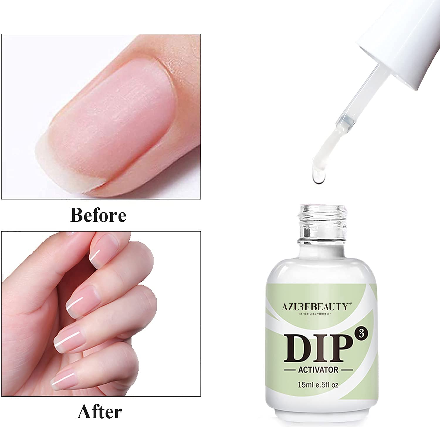 Activador AZUREBEAUTY en botella cerámica de lujo.