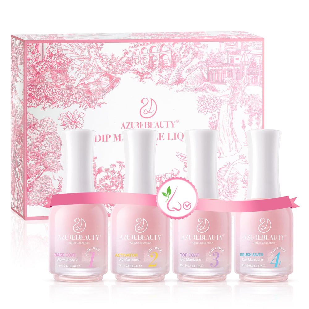 AZUREBEAUTY base coat for dip powder creates a strong foundation