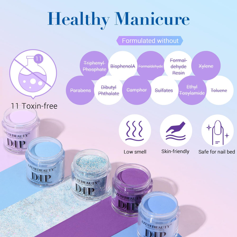 AZUREBEAUTY cuticle pusher, tool for clean prep before dipping