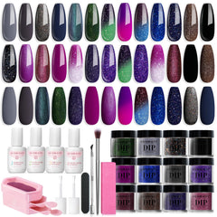 AZUREBEAUTY dip powder kit collection for vibrant nails