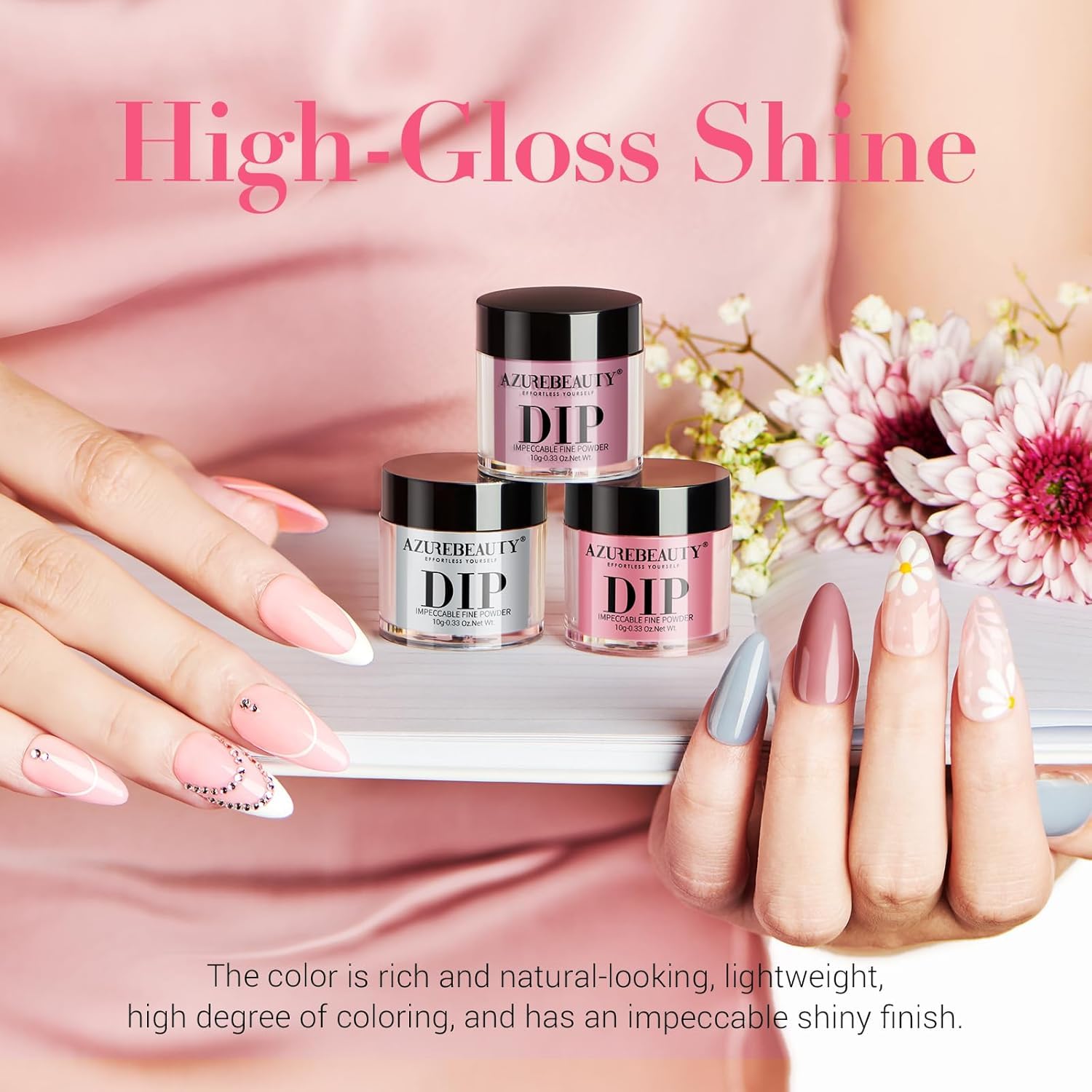 AZUREBEAUTY capa superior brillante y protectora.