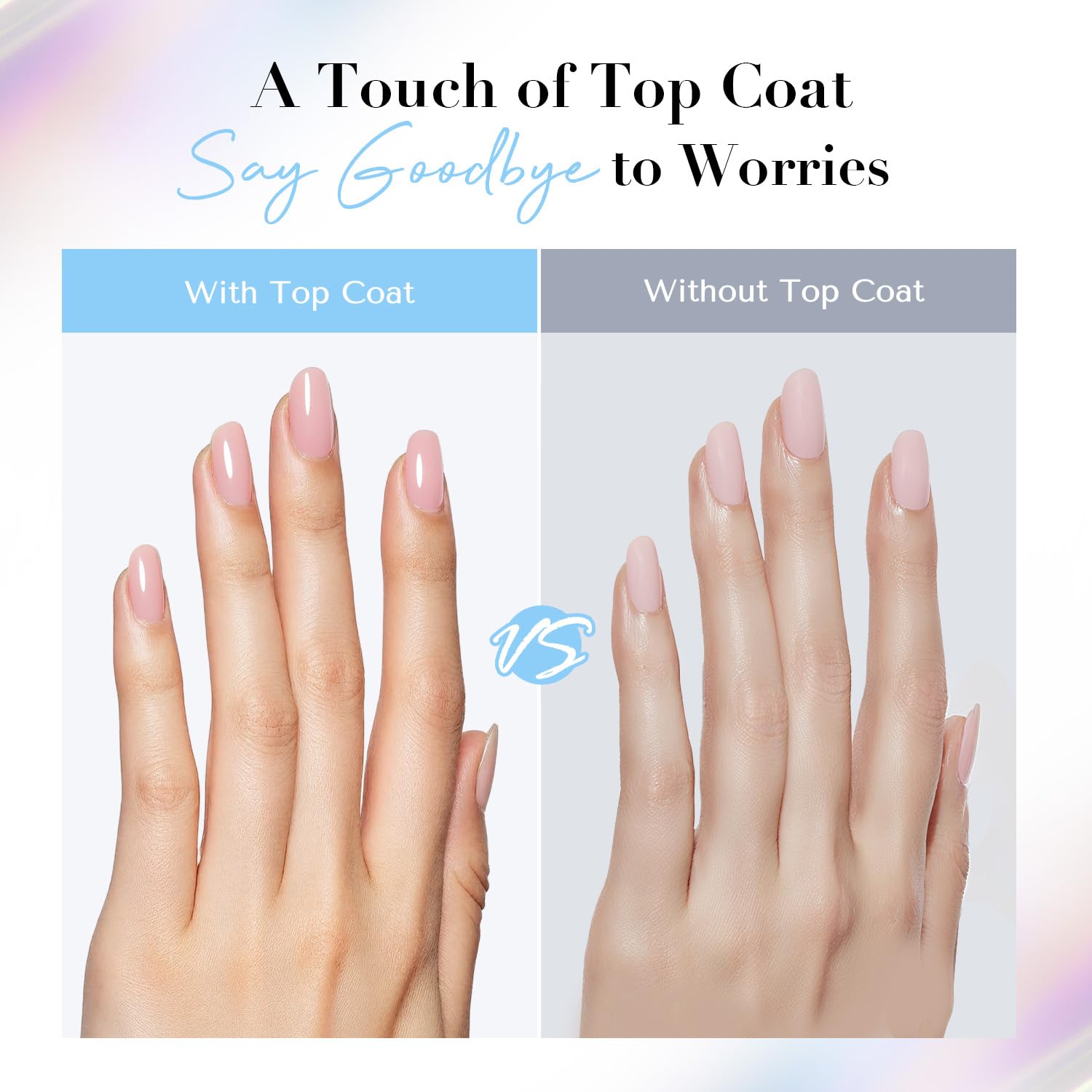 AZUREBEAUTY fórmula suave para uso diario en uñas naturales.