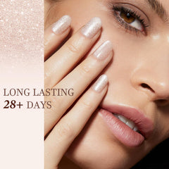 AZUREBEAUTY kit dip powder marrón, color elegante para uñas