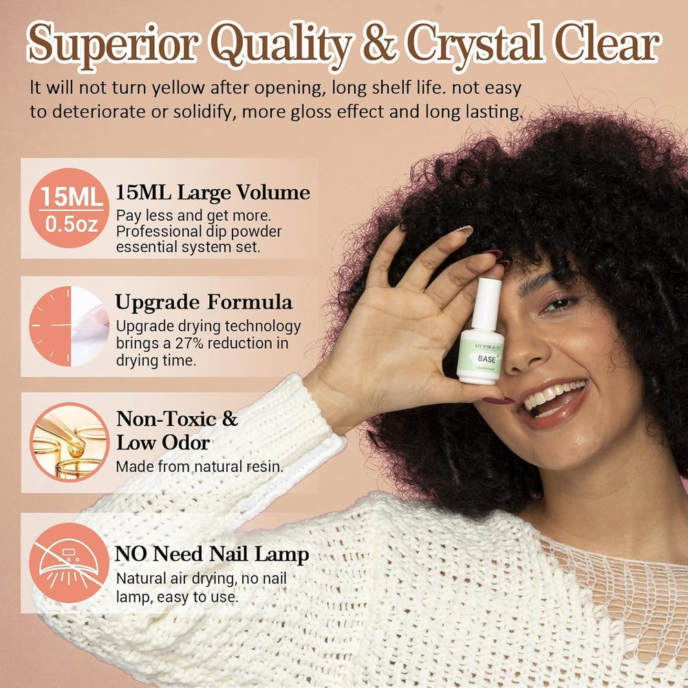 AZUREBEAUTY lima-uñas, superficie lisa para uñas perfectas