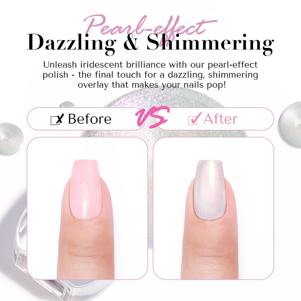 AzureBeauty long-lasting chrome shine swatch suggests up to seven days of wear.
