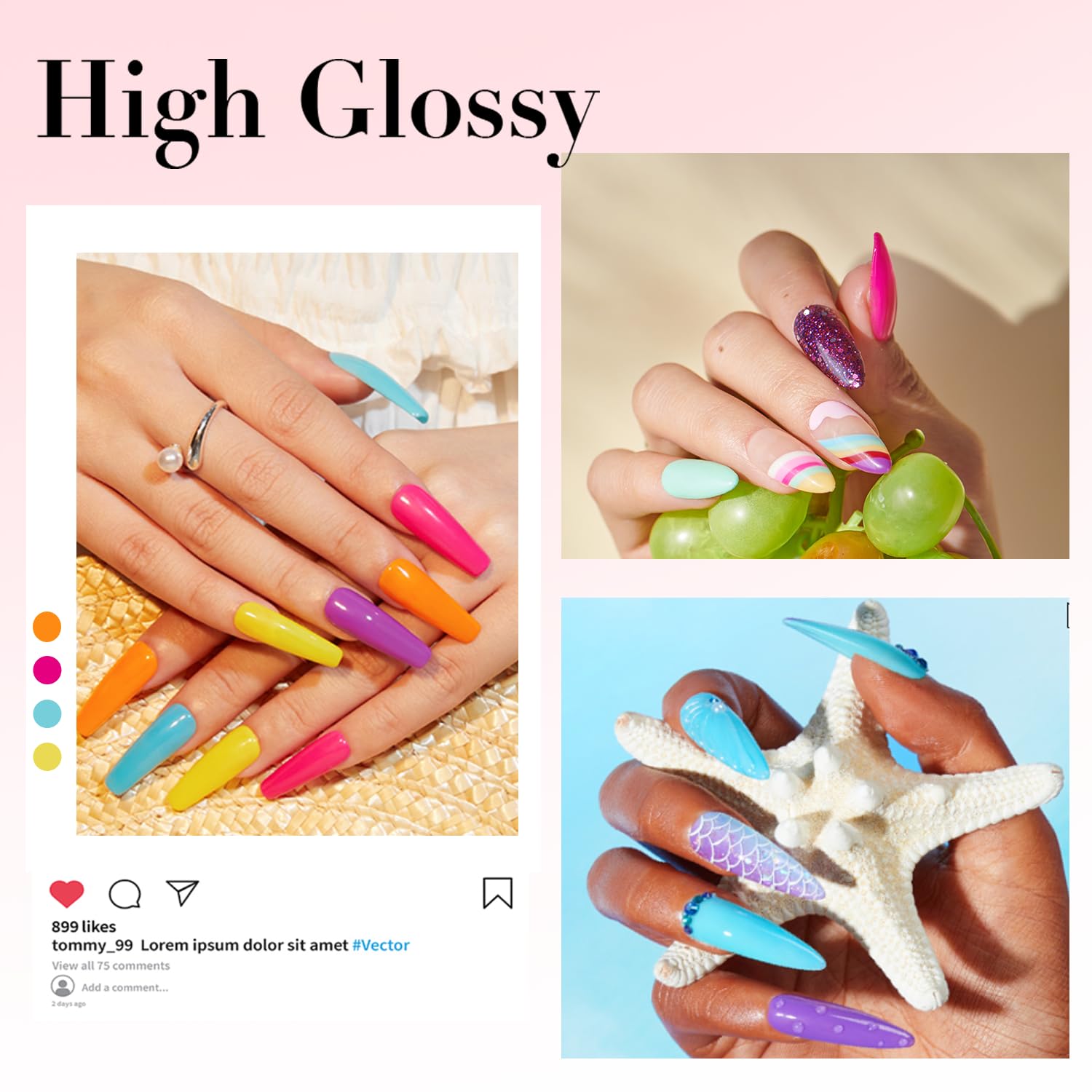 AZUREBEAUTY nail file for shaping and smoothing at home