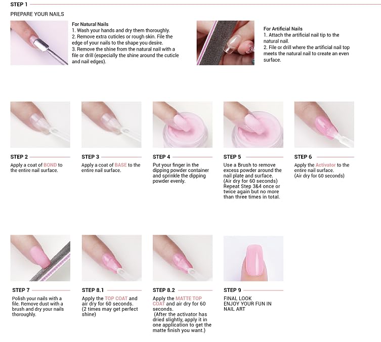 AzureBeauty nail sticks and file for quick shaping and prep