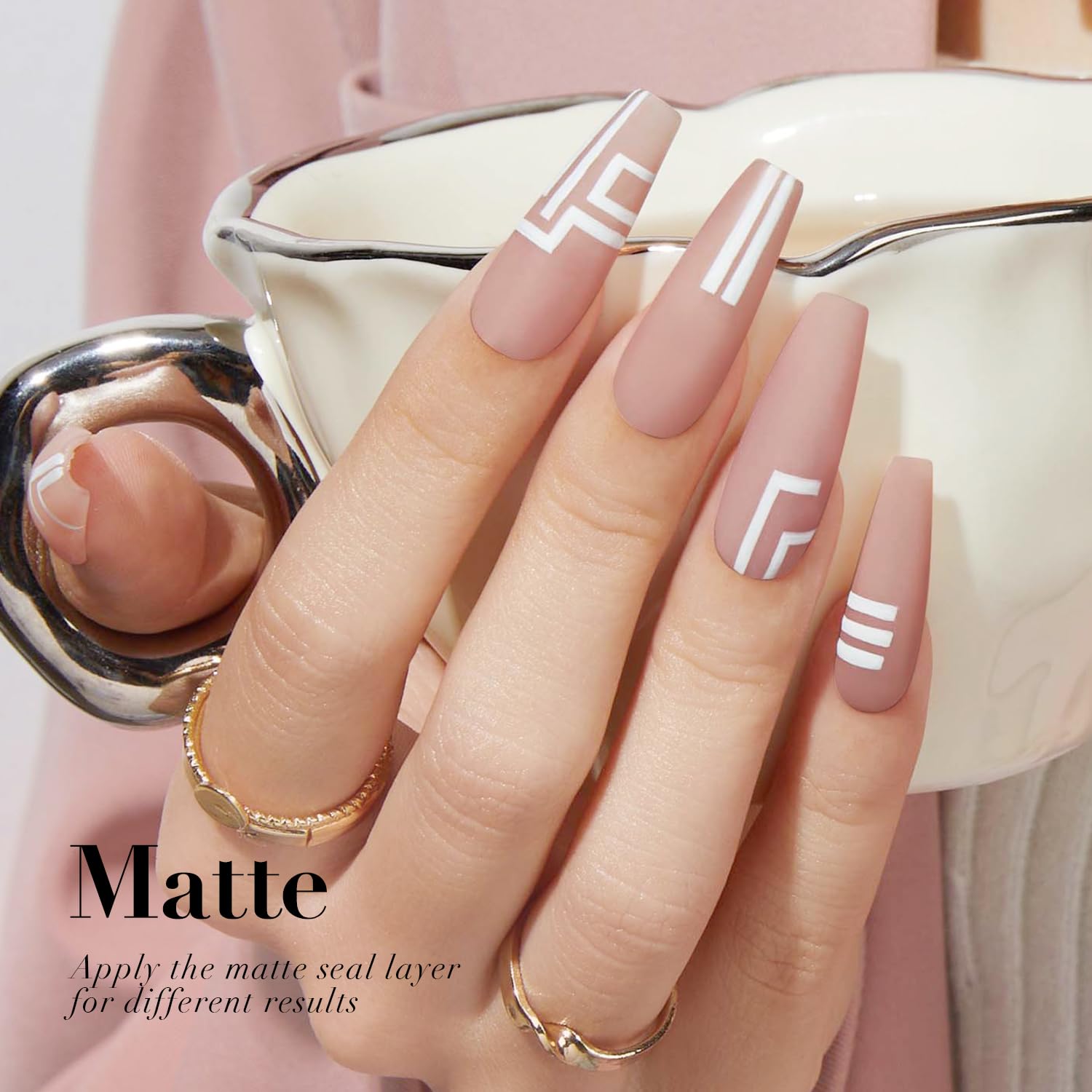AZUREBEAUTY Nude Pink swatch showing natural color payoff