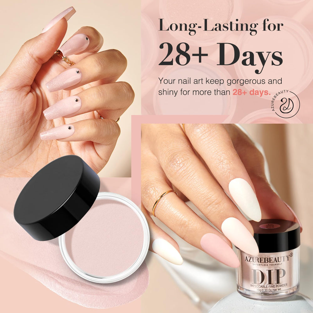 AZUREBEAUTY polvos de inmersión de lujo, brillo duradero para ocasiones.