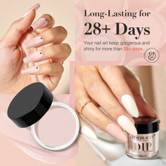 AZUREBEAUTY polvos de inmersión de lujo, brillo duradero para ocasiones.