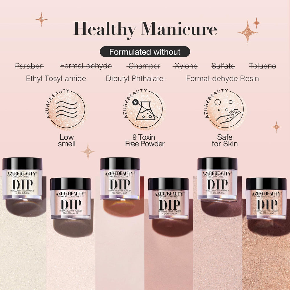 AZUREBEAUTY polvos de inmersión apto para principiantes y profesionales.