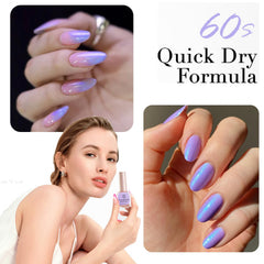 AZUREBEAUTY Quick-dry formula dries in about 90 seconds for fast results.