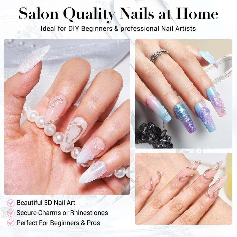 Regalo ideal para amantes del arte de uñas y ocasiones especiales.