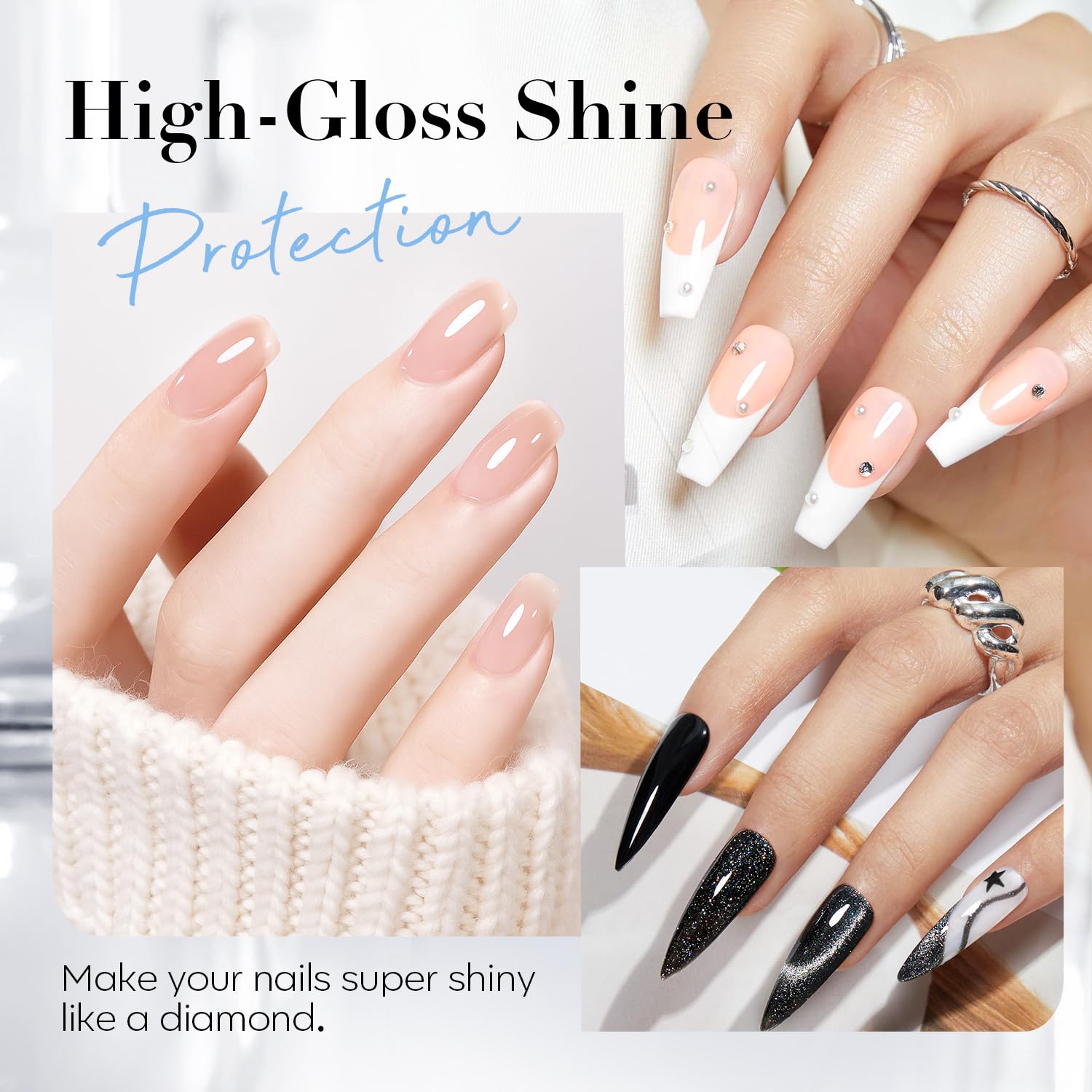 AZUREBEAUTY secado al aire rápido: uñas listas en minutos.