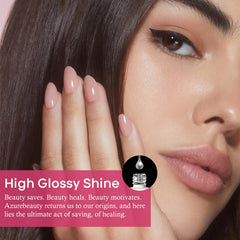 AZUREBEAUTY Solución activadora en botella para mejor adherencia y secado uniforme.