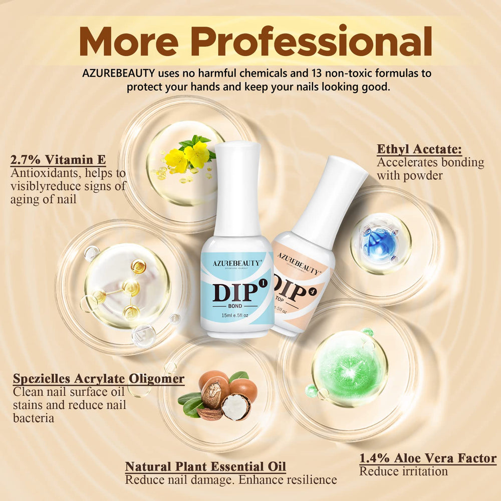 AZUREBEAUTY Uso fácil Dip 15 ml para casa.