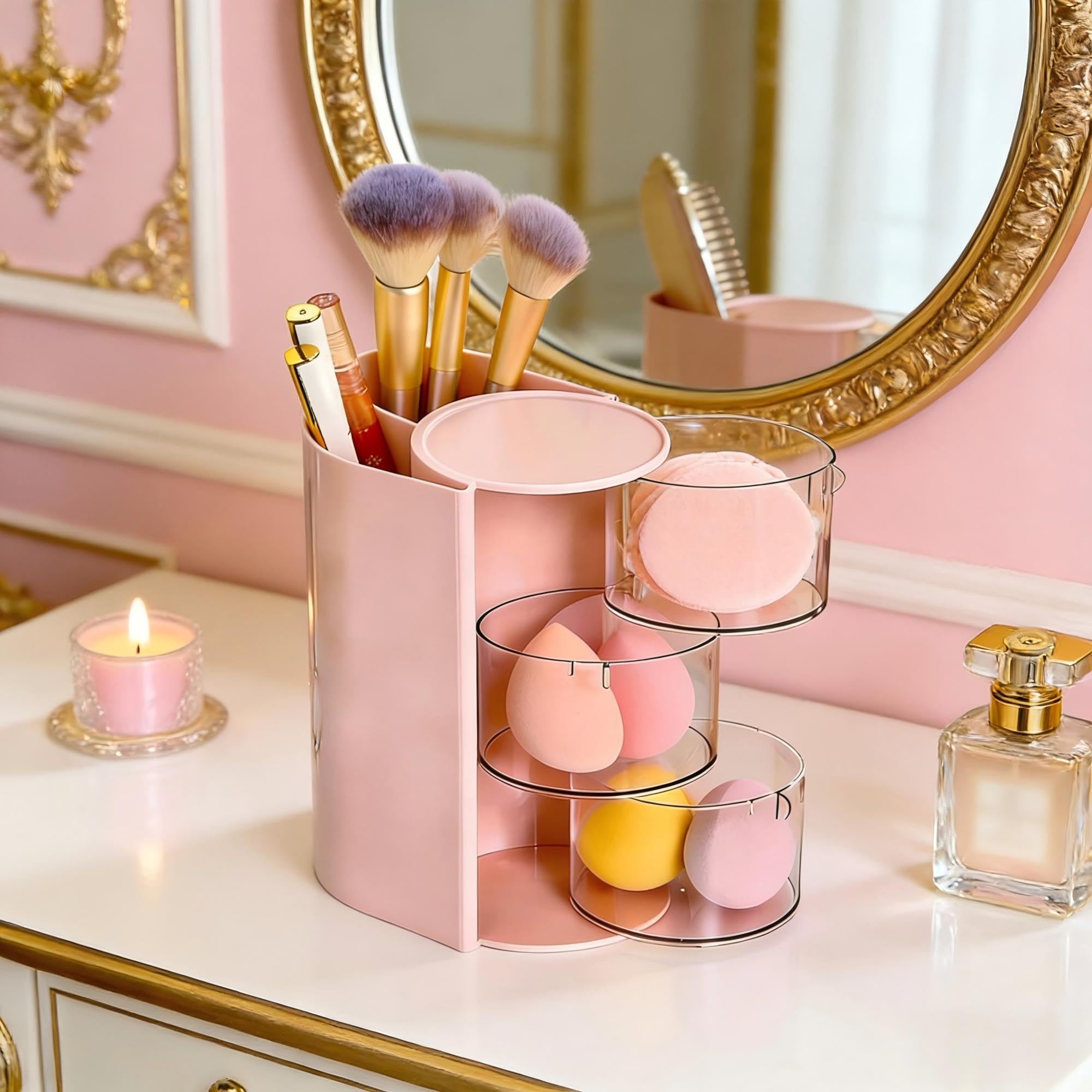 Azurphoric hair clip and accessories storage keeps small items tidy.