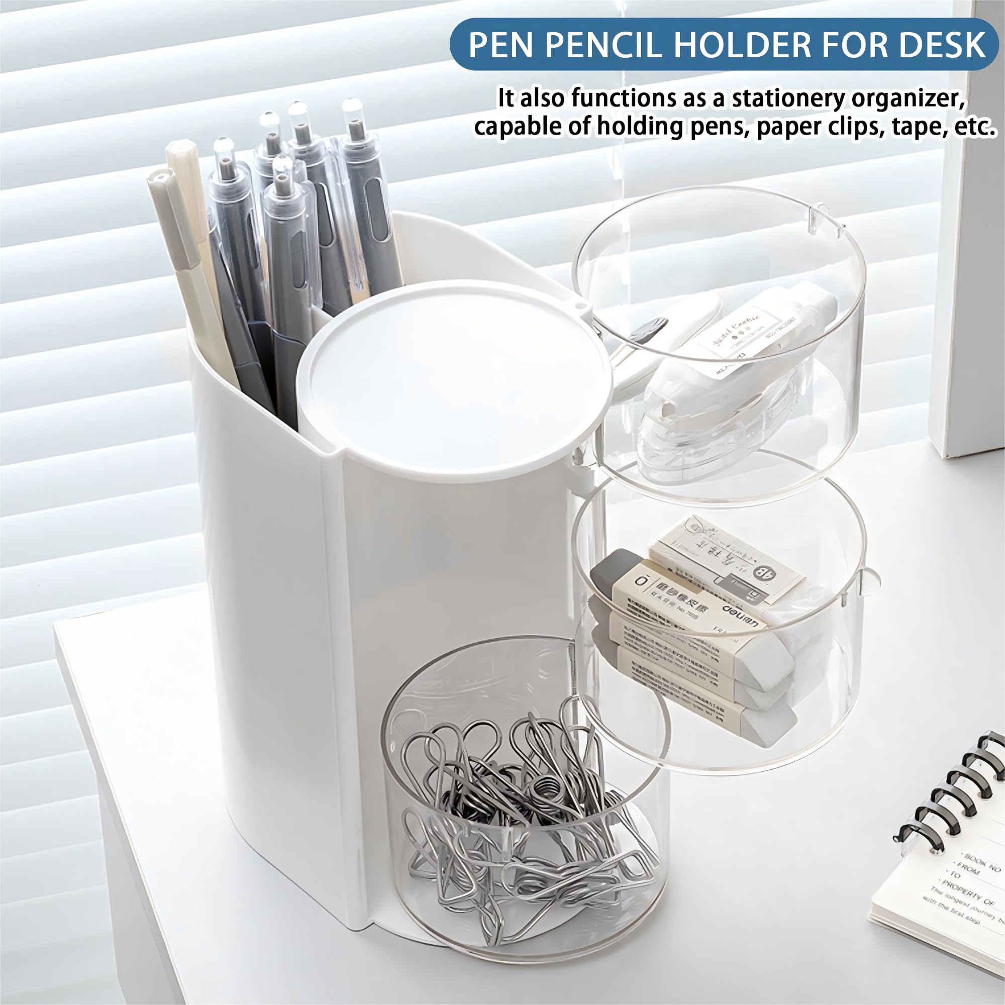 Azurphoric space-saving vanity organizer fits compact counters and dorm desks.