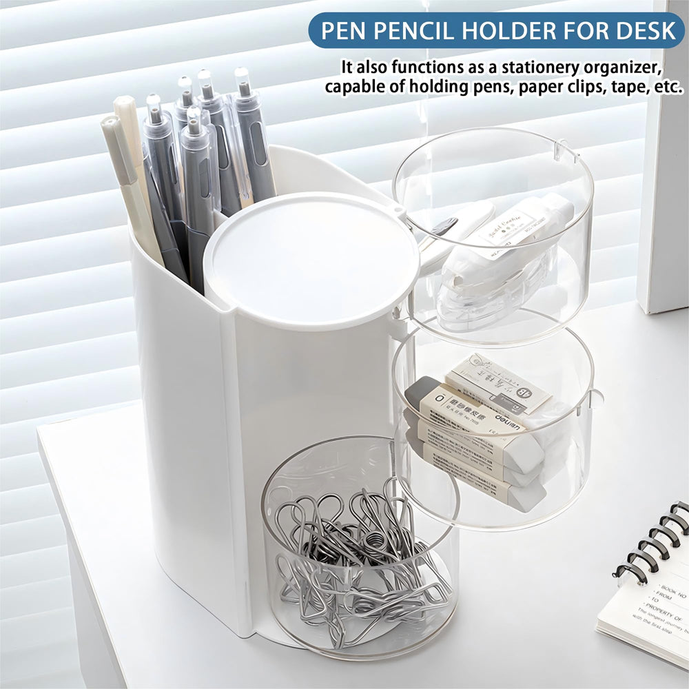 Azurphoric space-saving vanity organizer fits compact counters and dorm desks.