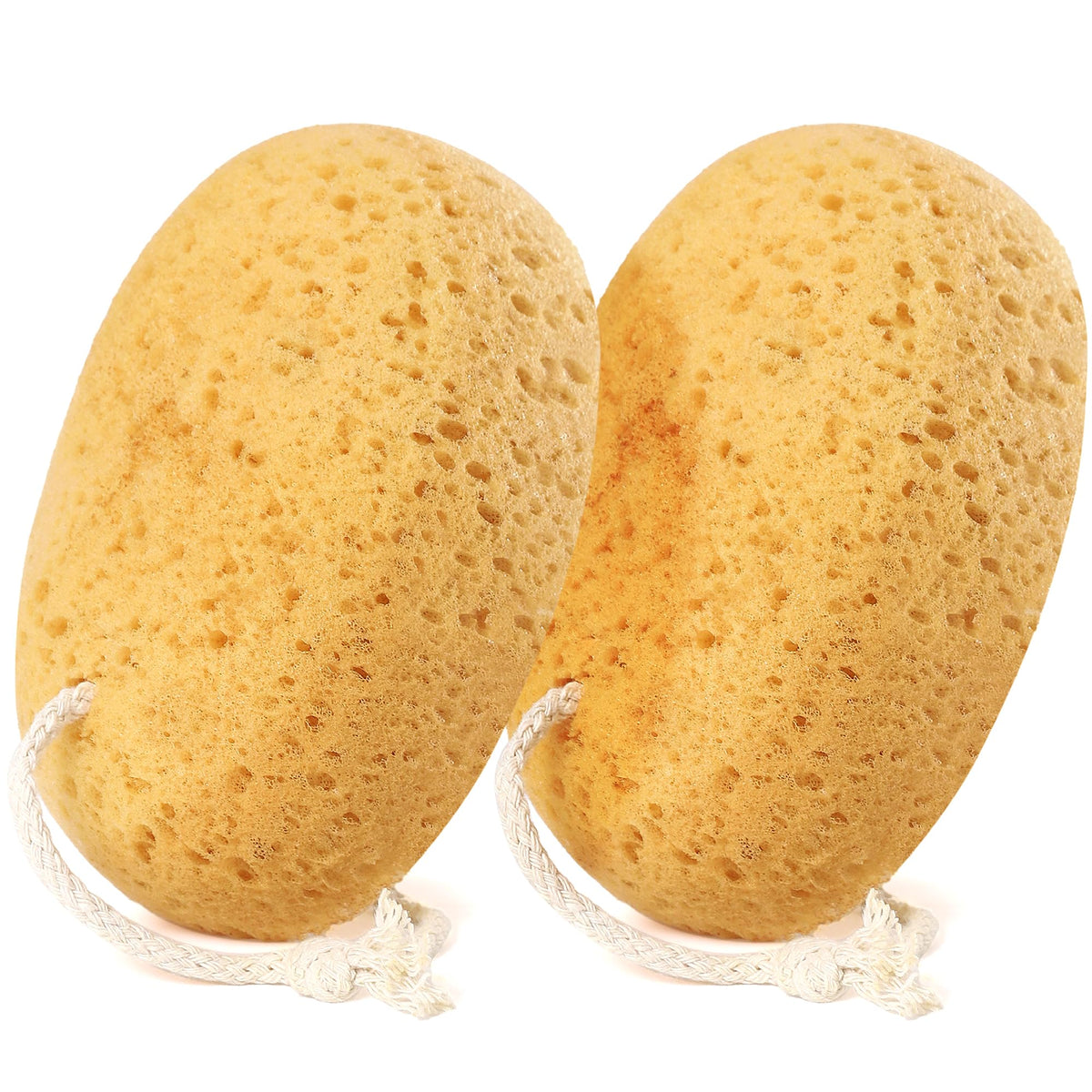Azymi bath sponge large 16cm dense foam for gentle exfoliation and deep cleansing.