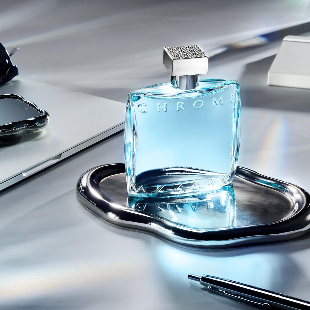Azzaro Chrome Mediterranean inspiration hints at effortless daytime charm