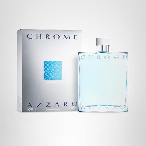Azzaro Chrome boxed packaging makes a stylish gift for him.